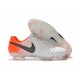 Chaussure Football Nike Tiempo Legend VII FG - Blanc Orange Noir