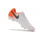 Chaussure Football Nike Tiempo Legend VII FG - Blanc Orange Noir