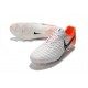 Chaussure Football Nike Tiempo Legend VII FG - Blanc Orange Noir