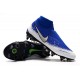 Nike Phantom VSN Elite DF SG-Pro AC Bleu Blanc Argent
