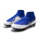Nike Phantom VSN Elite DF SG-Pro AC Bleu Blanc Argent