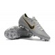 Nike Mercurial Vapor XII Elite FG Crampons de Football - Argent Noir