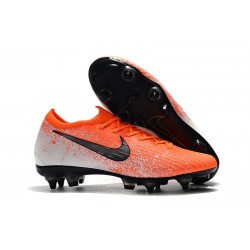 Nike Mercurial Vapor XII Elite FG Crampons de Football - Orange Noir