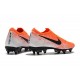 Nike Mercurial Vapor XII Elite FG Crampons de Football - Orange Noir