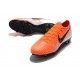Nike Mercurial Vapor XII Elite FG Crampons de Football - Orange Noir