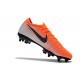 Nike Mercurial Vapor XII Elite FG Crampons de Football - Orange Noir