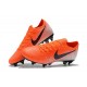 Nike Mercurial Vapor XII Elite FG Crampons de Football - Orange Noir