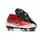 Nike Phantom VSN Elite DF SG-Pro AC Rouge Blanc Argent