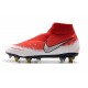 Nike Phantom VSN Elite DF SG-Pro AC Rouge Blanc Argent
