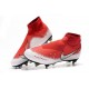 Nike Phantom VSN Elite DF SG-Pro AC Rouge Blanc Argent