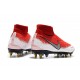 Nike Phantom VSN Elite DF SG-Pro AC Rouge Blanc Argent