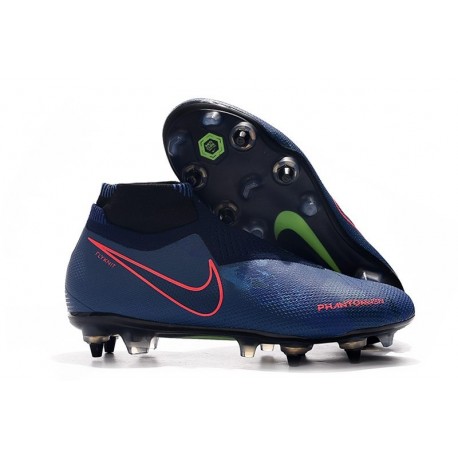 Nike Phantom VSN Elite DF SG-Pro AC Bleu Rouge