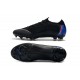 Nike Mercurial Vapor XII Elite FG Crampons de Football - Noir Bleu