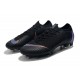 Nike Mercurial Vapor XII Elite FG Crampons de Football - Noir Bleu