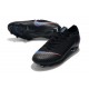 Nike Mercurial Vapor XII Elite FG Crampons de Football - Noir Bleu