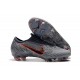 Nike Mercurial Vapor XII Elite FG Crampons de Football - Gris Bleu