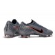 Nike Mercurial Vapor XII Elite FG Crampons de Football - Gris Bleu