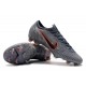 Nike Mercurial Vapor XII Elite FG Crampons de Football - Gris Bleu
