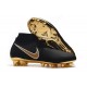 Nike Phantom Vsn Elite DF FG Crampons de Foot - Noir Or