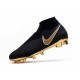 Nike Phantom Vsn Elite DF FG Crampons de Foot - Noir Or
