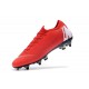 Nike Mercurial Vapor 12 SG-Pro AC Homme - Rouge Blanc