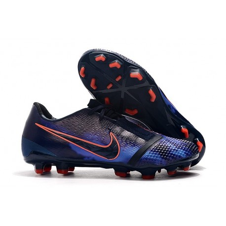 Chaussures Nouvelle Nike Phantom Venom Elite FG Obsidienne Bleu Noir