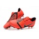 Chaussures Nouvelle Nike Phantom Venom Elite FG Rouge Noir