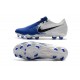 Chaussures Nouvelle Nike Phantom Venom Elite FG Blanc Bleu Noir