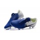 Chaussures Nouvelle Nike Phantom Venom Elite FG Blanc Bleu Noir