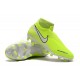 Nike Phantom Vsn Elite DF FG Crampons de Foot - Volt Blanc