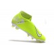 Nike Phantom Vsn Elite DF FG Crampons de Foot - Volt Blanc