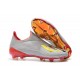 Chaussures de football adidas X Terrain Sec Argent Rouge