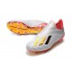 Chaussures de football adidas X Terrain Sec Argent Rouge