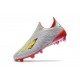 Chaussures de football adidas X Terrain Sec Argent Rouge