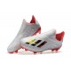 Chaussures de football adidas X Terrain Sec Argent Rouge