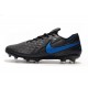 Chaussure Nike Tiempo Legend VIII Elite FG Homme - Noir Bleu