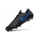 Chaussure Nike Tiempo Legend VIII Elite FG Homme - Noir Bleu