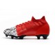 Nike Chaussures Mercurial GS GreedSpeed 360 Rouge Blanc Noir