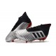 Chaussure adidas Predator 19.1 FG Homme - Argent Noir