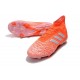 Chaussure adidas Predator 19.1 FG Homme - Orange Blanc