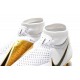 Chaussures de Football Nike Phantom Vision Elite DF FG Blanc Or Noir
