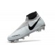 Chaussures de Football Nike Phantom Vision Elite DF FG Gris Rouge
