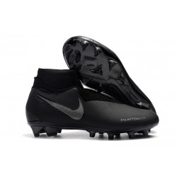 Chaussures de Football Nike Phantom Vision Elite DF FG Tout Noir