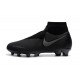 Chaussures de Football Nike Phantom Vision Elite DF FG Tout Noir