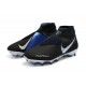 Chaussures de Football Nike Phantom Vision Elite DF FG Noir Bleu