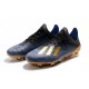 Chaussures adidas X 19.1 FG Noir Or Bleu