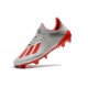 Chaussures adidas X 19.1 FG Silver Metallic Hi-Res-Red White