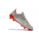 Chaussures adidas X 19.1 FG Silver Metallic Hi-Res-Red White