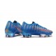 Chaussures Nike Mercurial Vapor 13 Elite FG Bleu Rouge