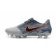Chaussures Nouvelle Nike Phantom Venom Elite FG Gris Loup Noir Bleu